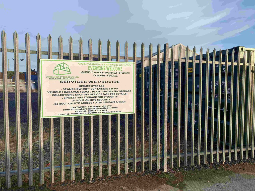 Container Storage Uk Ltd storage facility in Unit 15 Tursdale Business Park, Durham, UK - Image 2