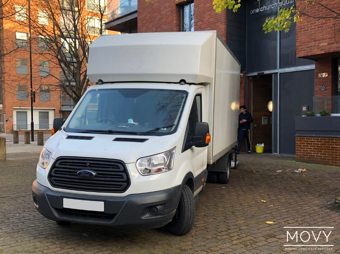 MOVY a storage company in Flat 2, 320 Earls Court Road, London