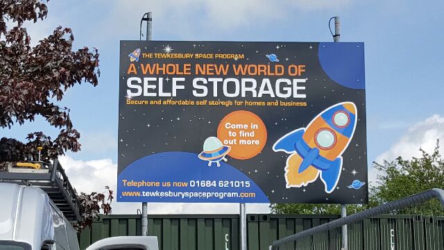 The Tewkesbury Space Program a storage company in Northway Trading Estate, Northway Ln, Ashchurch, Tewkesbury, UK