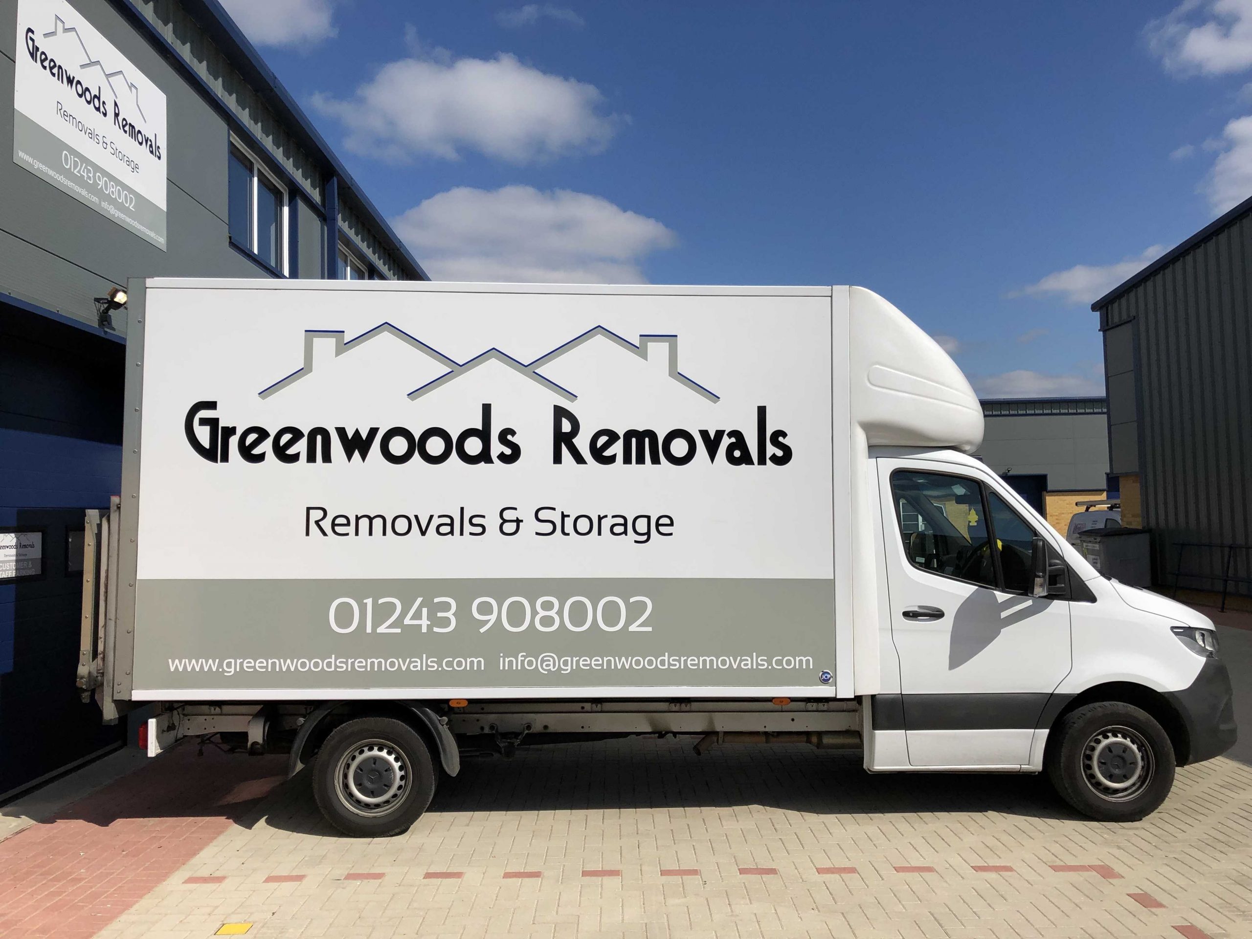 Greenwoods Removals & Storage a storage company in Driving Standards Agency, Wyman House, Shopwhyke Road, Chichester