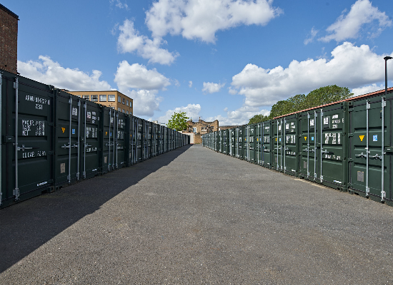 Bloc Space a storage company in Unit 1, 2-40 Autumn Street, London