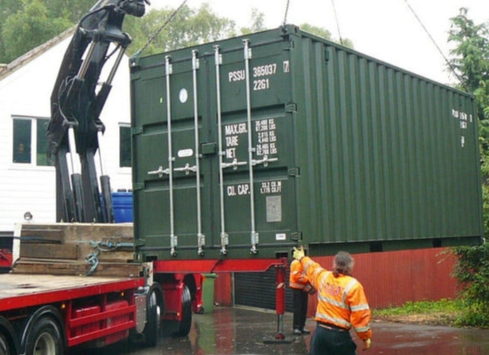 Big Green Self Storage Senghenydd a storage company in The Timber Yard, Senghenydd, Caerphilly, Mid Glamorgan