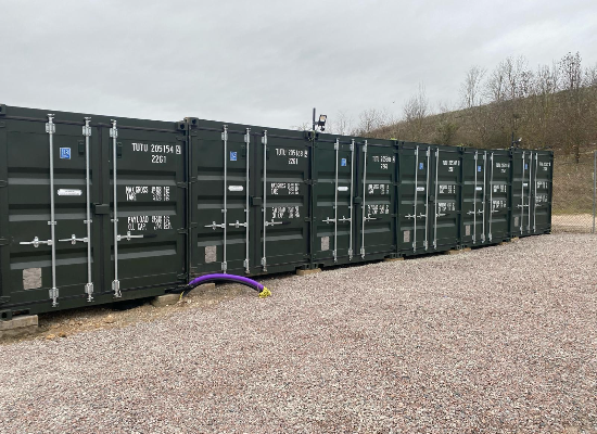 Storage Containers a storage company in Wadlow Compound Balsham Cambridge, Valley Farm House, London Road, Balsham, Cambridge