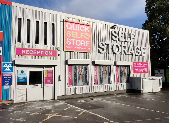 Quick Self Storage Nottingham a storage company in 100 Nuthall Road, Nottingham, Nottinghamshire