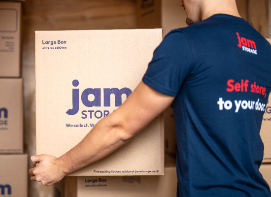 JamStorage London in Trafalgar Square