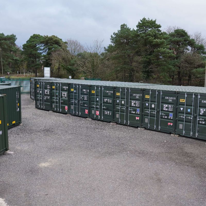 The Storage Containers  Verwood storage facility in Castleman Close, Axis 31, Wimborne - Image 2